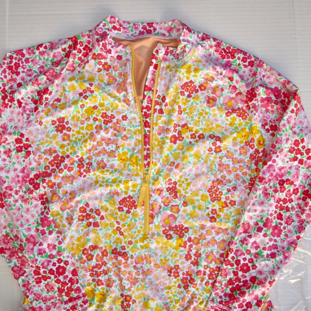 J. Crew Rash Guard One Piece 3X 22 NEW SPF 50 - Picture 3 of 9
